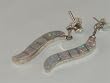 Navajo Indian Jewelry Opal Earrings - ER-0005