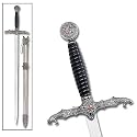 Dragon Templar Medieval Fantasy Sword w/ Scabbard