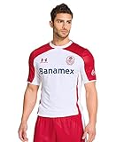 Under Armour Men's Deportivo Toluca 14/15 Replica Short Sleeve Shirt Extra Large White