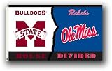 Mississippi Ole Miss/ Mississippi State Bulldogs Rivalry 3' x 5' Flag