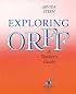 Exploring Orff: A Teacher's Guide