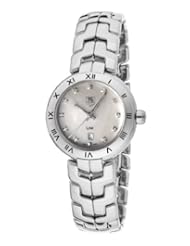 Tag Heuer Link Diamond Mother of Pearl Dial Stainless Steel Ladies Watch WAT1417.BA0954
