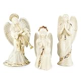 Lenox China Jewels Nativity Angels, 3 Pc (Praying, Kneeling, Angel)