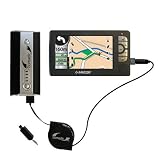 High Capacity Rechargeable External Battery Pocket Charger for the Amcor Navigation GPS 5600 - uses Gomadic TipExchange Technology