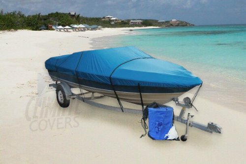 hull Fishing Boats Deluxe Boat Cover (14 ft. to 16 ft