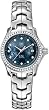 Tag Heuer Link Diamond Ladies Blue Mop Swiss Quartz Watch WJF131G.BA0572
