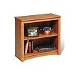 Sonoma 29" Bookcase Oak Finish 2 Shelves By Prepac Furniture