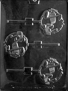 MUSIC STAFF LOLLY Jobs Candy Mold Chocolate