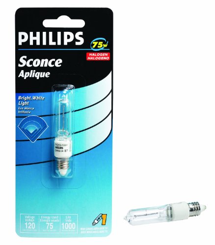 Philips 203596 75-Watt Clear Light Bulb