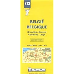 Brussels, Oostende, Liege (Michelin Maps)
