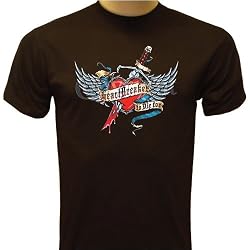 Heart Breaker Tattoo T-shirt, To Die For T-shirt, Old School Vintage Tattoo T-shirt, Heart Tattoo T-shirt