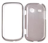 Samsung Character R640 Transparent Smoke Hard Case/Cover/Faceplate/Snap On/ ....