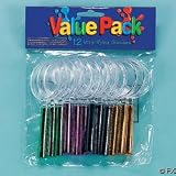 Plastic Magnifying Glasses with Metallic Handles