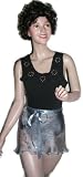 Ice Princess Silver Organza Wrap Ballet Skirt w/matching Hair Scrunchie Adult-Child-Plus
