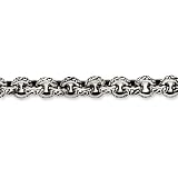 Sterling Silver Antiqued Gothic Bracelet