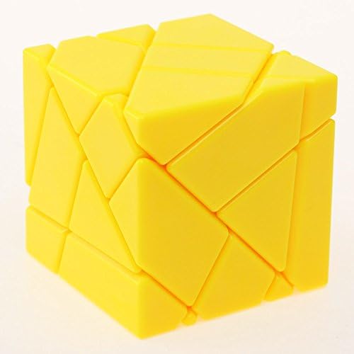 FangCun Ghost Cube Yellow with Two Sets of Stickers (a Cube Bag)