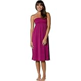 SODA BLU SMOCKED DRESS MAGENTA S