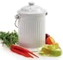 Norpro Ceramic Compost Keeper with FREE Charcoal Replacement Filters