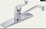 Delta 100-TP Single Handle Tract-Pack Kitchen Faucet Chrome