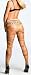 ED HARDY ORIGINAL HE011021 TATTOO HOSIERY FLORA TIGHTS NUDE