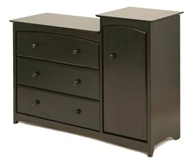 Stork Craft Beatrice Combo Tower Chest, Espresso