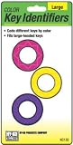 Hy-Ko #KC132 3PK Large Key Identifiers