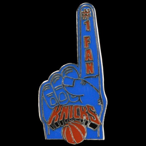 NBA New York Knicks #1 Fan Pin