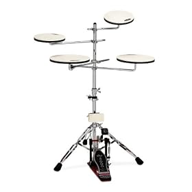 Drum Workshop CPPADTS5 Go Anywhere Pad Set with Stand
