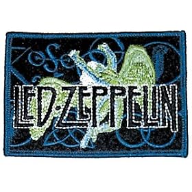 Led Zeppelin Swan Song Rock and Roll Music Band Patch