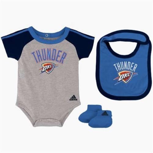 Oklahoma City Thunder Creeper/Bib Combo 3-Pack
