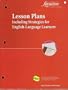 Lesson Plans Eol 2000 G 8
