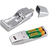 TRIXES USB Charger for Ni-MH AA / AAA Rechargeable Battery