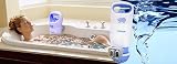 `Oxygen-ion Turbo Bath Spa with Tourmaline ! The Secret Ingredient! Turn Your Bath Into a Gentle Therapy Spa * Fits Any Bathtub * Variable Speed* Tourmaline Produces Natural Negative Ions