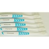 The new generation US patented, non-nylon, tapered, soft, and ultra fine bristles - AFT multiple pattern 5 manual toothbrushes