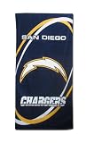 San Diego Chargers Fiber Reactive Pool/Beach/Bath Towel (Team Color)