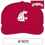 Washington State Cougars Adjustable Hat/Wristband Combo