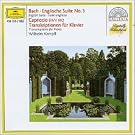 Bach: English Suite No.3. Capriccio Bwv 922, Transcriptions