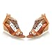 New Summer Fashion Handmade Beaded Womens Wedge Heels Thong Sandals Shoes