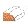 Freud 38-202 1-1/4-Inch Diameter Ogee and Fillet Router Bit with 1/4-Inch Shank
