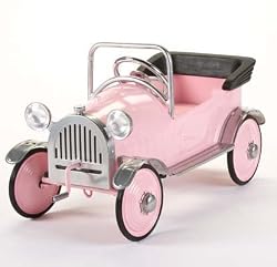 Pretty Pink Princess Pedal Car