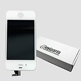 Iphone 4s Replacement Part - White LCD Touch Screen and Digitizer Assembly with Safty Box for Iphone 4s At and t Verizon Cdma GSM