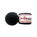 Boxing/MMA Handwraps 180" Mexican Style Elastic 1 Pair BLACK