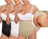 ToBeInStyle High Waist Brief Shaper Thong Panty Girdle
