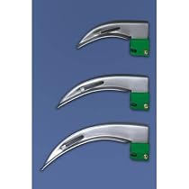 Sun-med Greenline/d Disposable Stainless Mac Laryngoscope Blade Mac #3 - Quantity 3