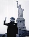 John Lennon Statue Of Liberty Beatles Poster OOP PEACE - 16" x 20"
