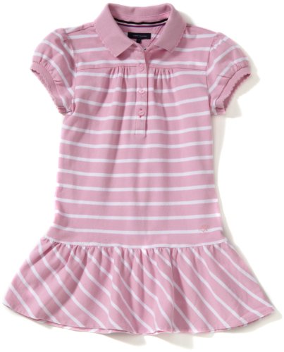 Tommy Hilfiger M&auml;dchen REESE STRIPE MINI POLO DRESS S/S GJ57104806, Gr. 3T (SWEET LILAC 59 Preisvergleich
