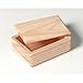 Darice Wood Box with Lid 3.5 x 2.5 inches (6-Pack) 9149-16