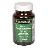 A to Z Naturals Phosphatidylserine, 100 mg, 60 Softgels