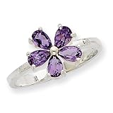 Sterling Silver Amethyst Ring