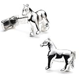 Horse Sterling Silver Cufflinks